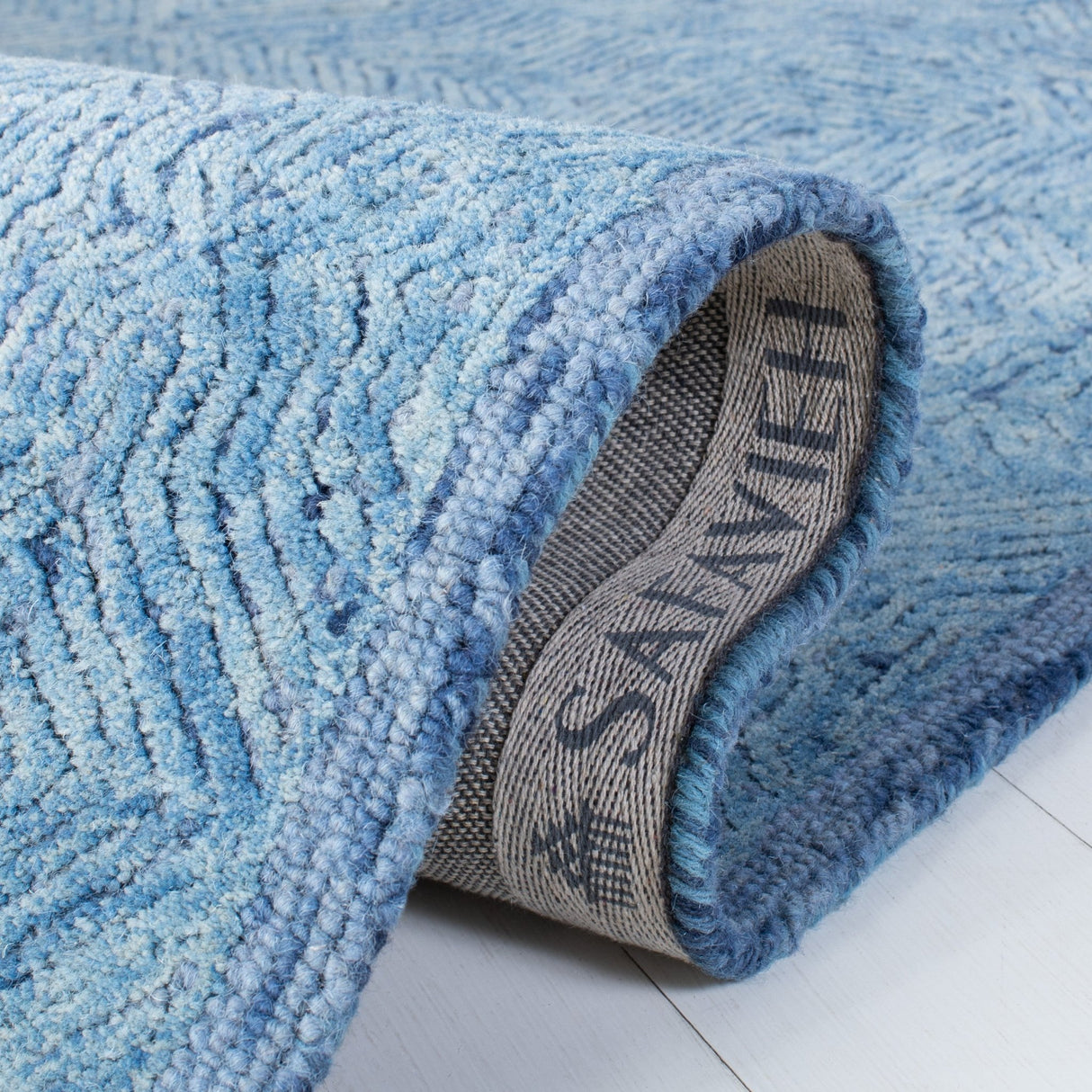 Safavieh Ikat Ikt506M Blue Rugs - Safavieh - ikt506m - 28
