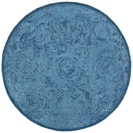 Safavieh Ikat Ikt506N Dark Blue Rugs - Safavieh - ikt506n - 6r