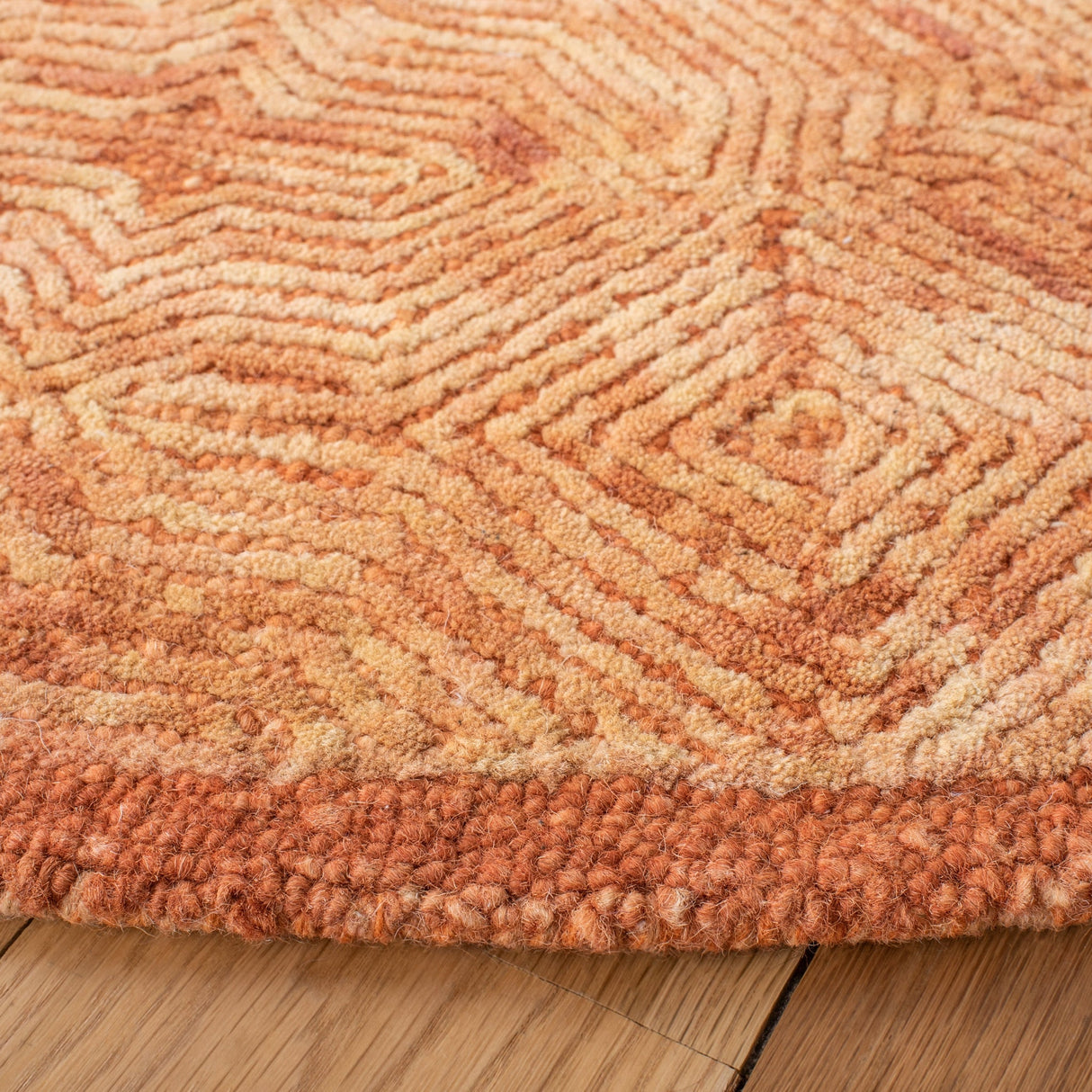 Safavieh Ikat Ikt506P Rust Rugs - Safavieh - ikt506p - 6r
