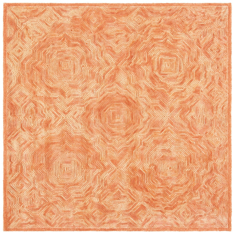 Safavieh Ikat Ikt506P Rust Rugs - Safavieh - ikt506p - 6sq