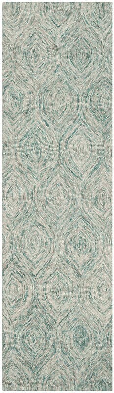 Safavieh Ikat Ikt631A Ivory / Sea Blue Rugs - Safavieh - ikt631a - 26