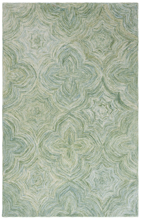 Safavieh Ikat Ikt632W Sage/Green Rug - Safavieh - ikt632w - 8