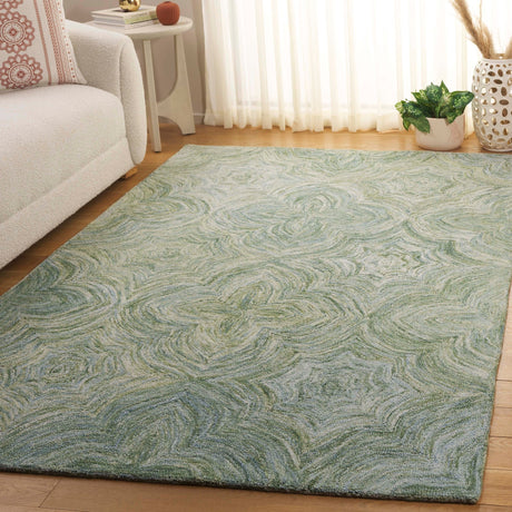Safavieh Ikat Ikt632W Sage/Green Rug - Safavieh - ikt632w - 8
