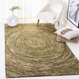 Safavieh Ikat Ikt633Y Green Rugs - Safavieh - ikt633y - 3