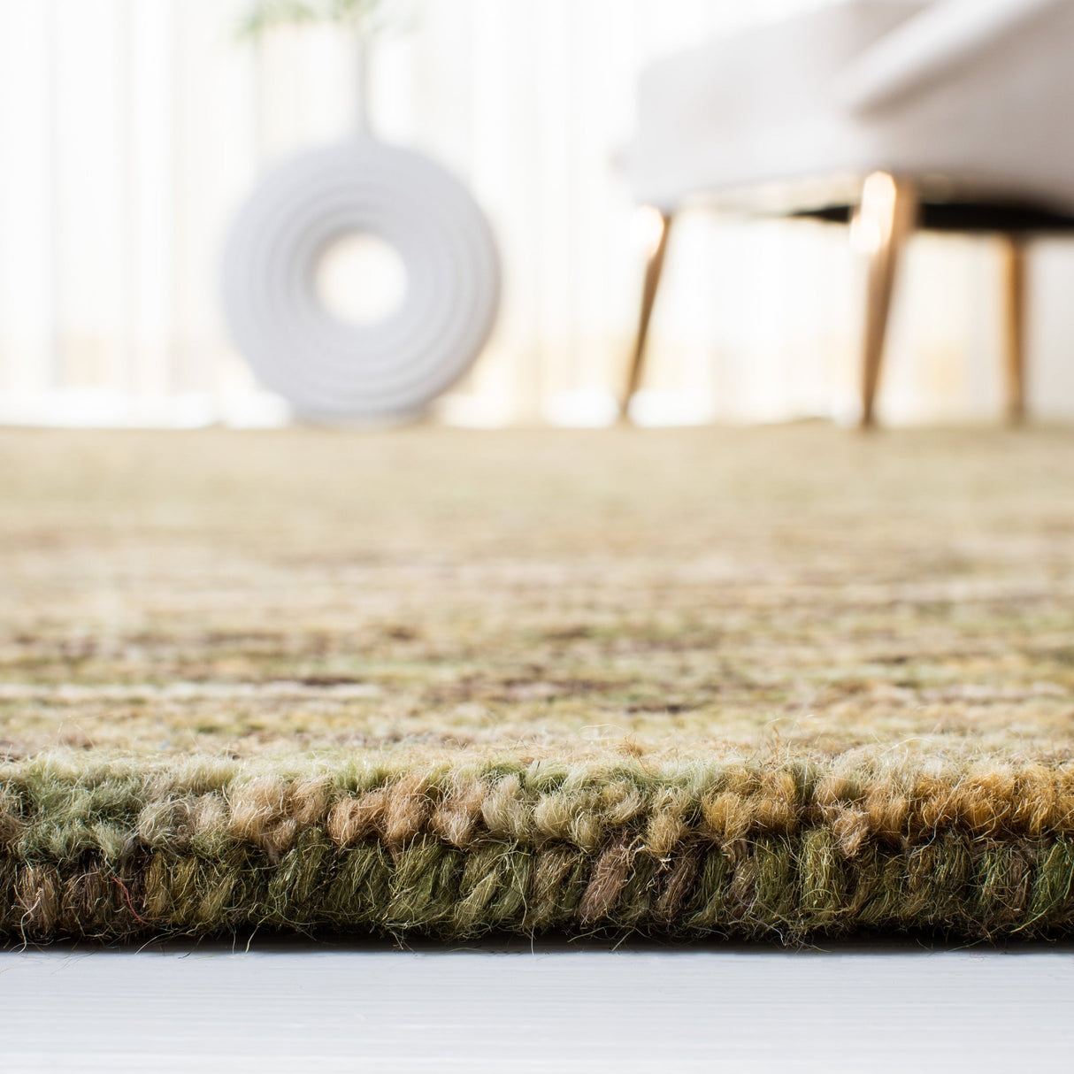 Safavieh Ikat Ikt633Y Green Rugs - Safavieh - ikt633y - 6r