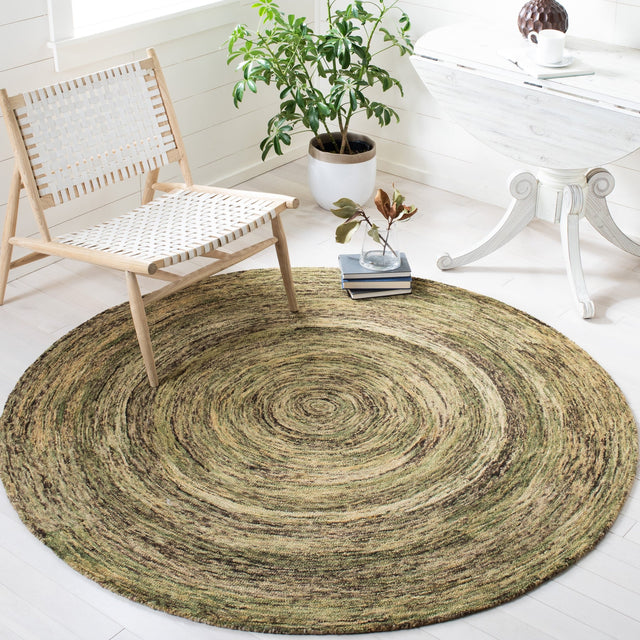 Safavieh Ikat Ikt633Y Green Rugs - Safavieh - ikt633y - 6r