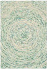 Safavieh Ikat Ikt635A Ivory / Blue Rugs - Safavieh - ikt635a - 4r