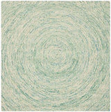 Safavieh Ikat Ikt635A Ivory / Blue Rugs - Safavieh - ikt635a - 4sq
