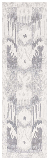 Safavieh Ikat Ikt651F Light Grey/Ivory Rug - Safavieh - ikt651f - 28