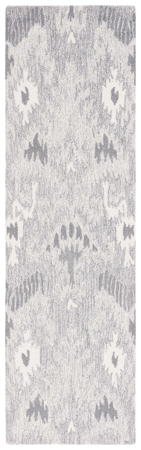 Safavieh Ikat Ikt652F Grey/Ivory Rug - Safavieh - ikt652f - 28