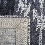 Safavieh Ikat Ikt652Z Grey/Black Rug - Safavieh - ikt652z - 6r