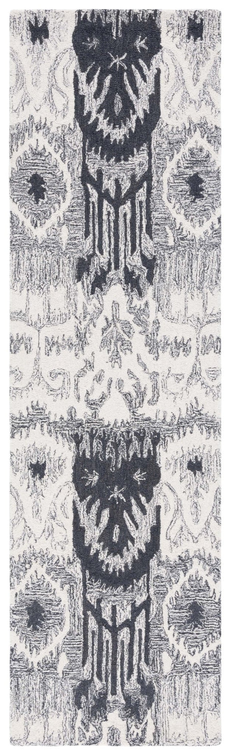 Safavieh Ikat Ikt653Z Ivory/Black Rug - Safavieh - ikt653z - 28