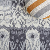 Safavieh Ikat Ikt653Z Ivory/Black Rug - Safavieh - ikt653z - 6r