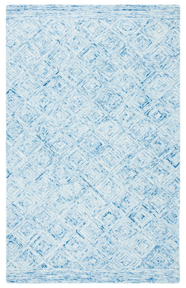 Safavieh Ikat Ikt704M Blue Rugs - Safavieh - ikt704m - 3