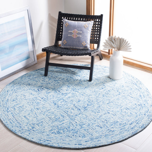 Safavieh Ikat Ikt704M Blue Rugs - Safavieh - ikt704m - 6r