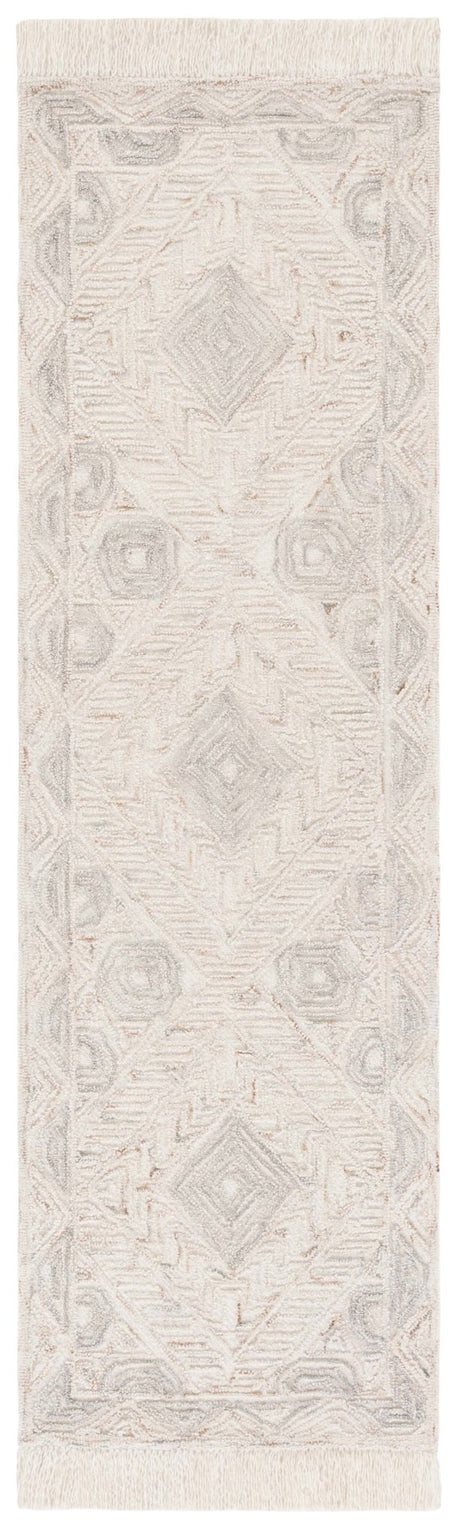 Safavieh Ikat Ikt801B Ivory/Grey Rug - Safavieh - ikt801b - 28