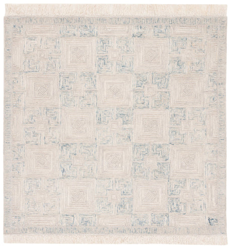 Safavieh Ikat Ikt802B Ivory/Grey Rug - Safavieh - ikt802b - 6sq