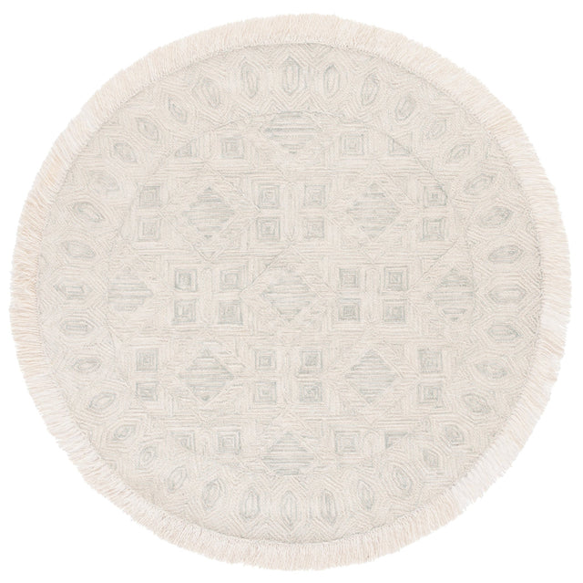 Safavieh Ikat Ikt804B Ivory/Grey Rug - Safavieh - ikt804b - 6r
