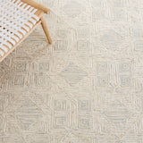 Safavieh Ikat Ikt804B Ivory/Grey Rug - Safavieh - ikt804b - 6r