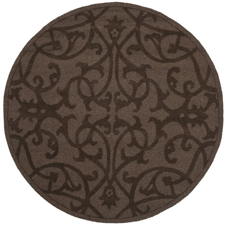 Safavieh Impressions 5'-0" x 5'-0" Rug in Brown