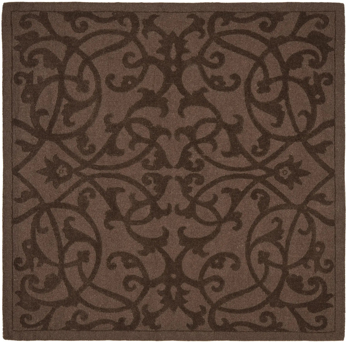 Safavieh Impressions 6'-0" x 6'-0" Rug in Brown