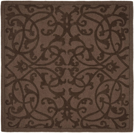 Safavieh Impressions 6'-0" x 6'-0" Rug in Brown