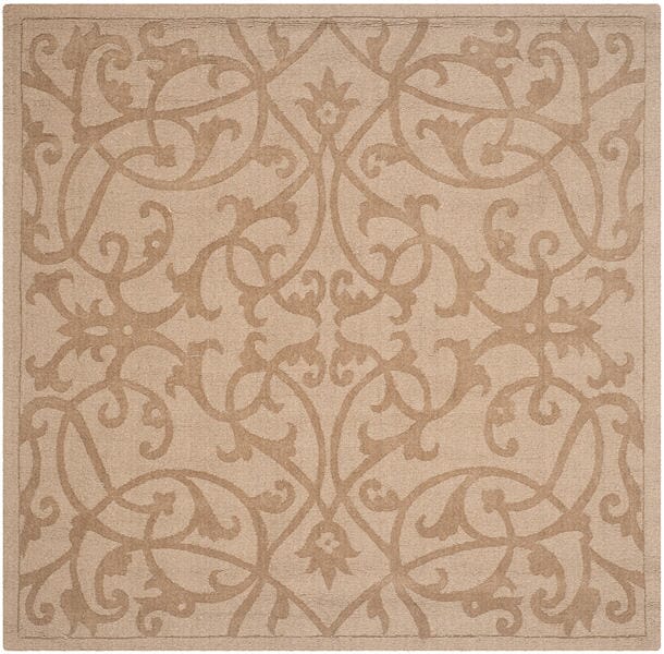 Safavieh Impressions Im341D Light Brown Rugs - Safavieh - im341d - 6sq