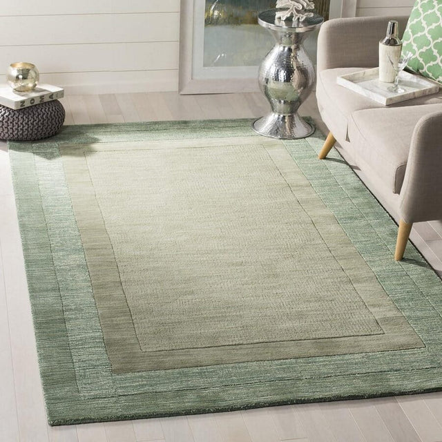 Safavieh Impressions Im821D Green / Beige Rugs - Safavieh - im821d - 3