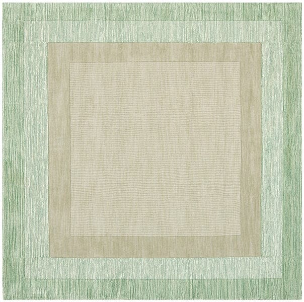 Safavieh Impressions Im821D Green / Beige Rugs - Safavieh - im821d - 6sq