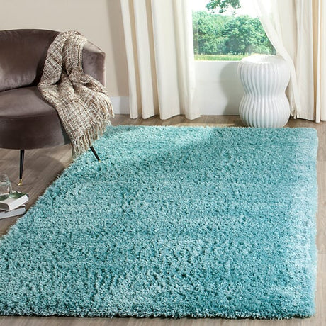 Safavieh Indie Shag Sgi320T Turquoise Rug - Safavieh - sgi320t - 3