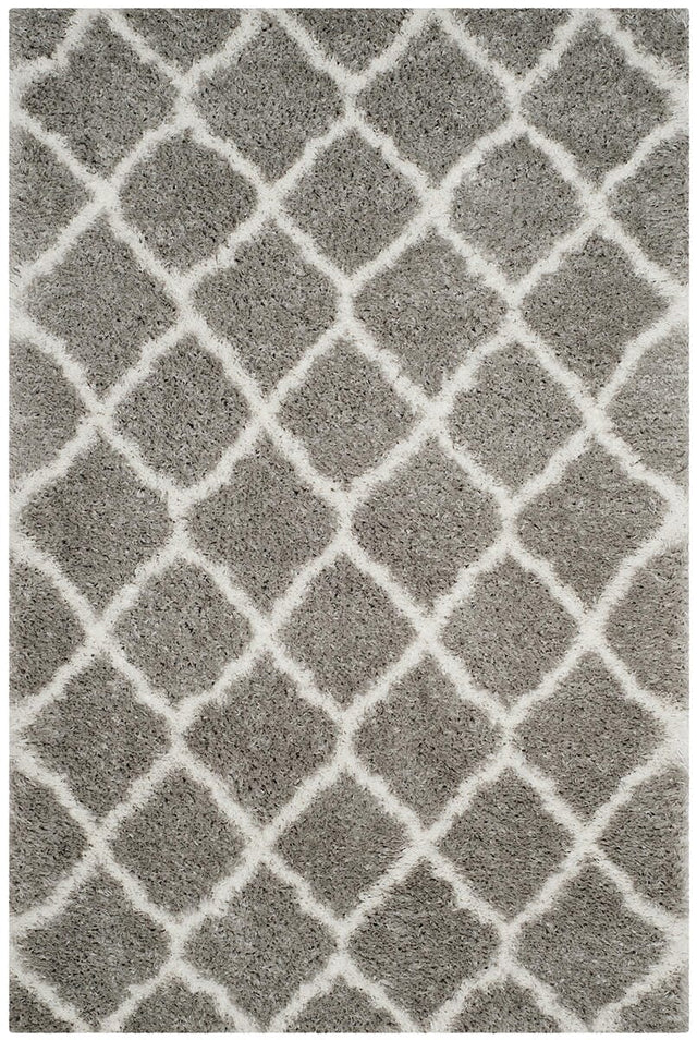 Safavieh Indie Shag Sgi322B Grey / Ivory Rugs - Safavieh - sgi322b - 27