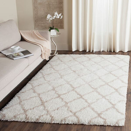 Safavieh Indie Shag Sgi322G Ivory / Mushroom Rugs - Safavieh - sgi322g - 3