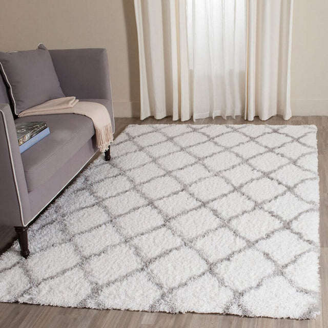 Safavieh Indie Shag Sgi322P Ivory / Grey Rugs - Safavieh - sgi322p - 3