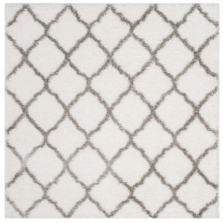 Safavieh Indie Shag Sgi322P Ivory / Grey Rugs - Safavieh - sgi322p - 7sq