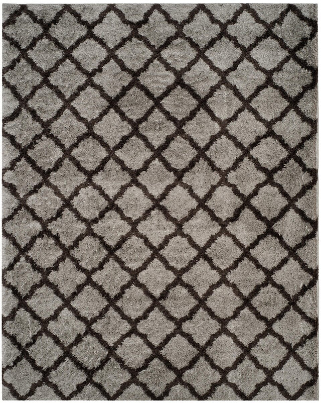 Safavieh Indie Shag Sgi322S Grey / Dark Grey Rugs - Safavieh - sgi322s - 27