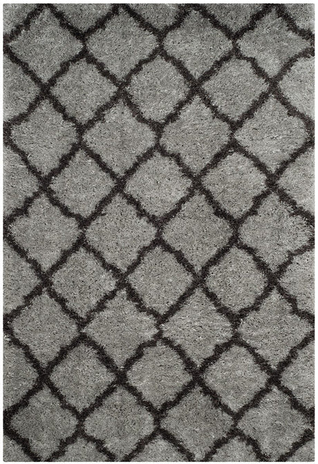 Safavieh Indie Shag Sgi322S Grey / Dark Grey Rugs - Safavieh - sgi322s - 27