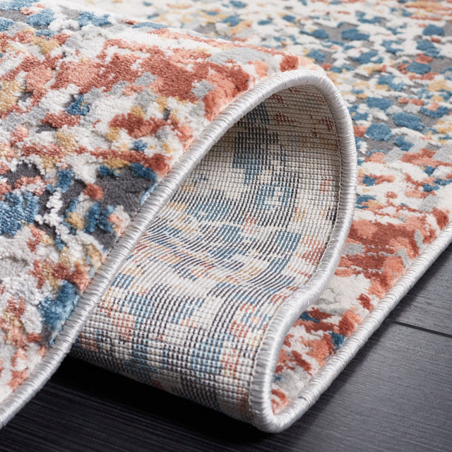 Safavieh Invista Inv592P Navy/Rust Rug - Safavieh - inv592p - 28