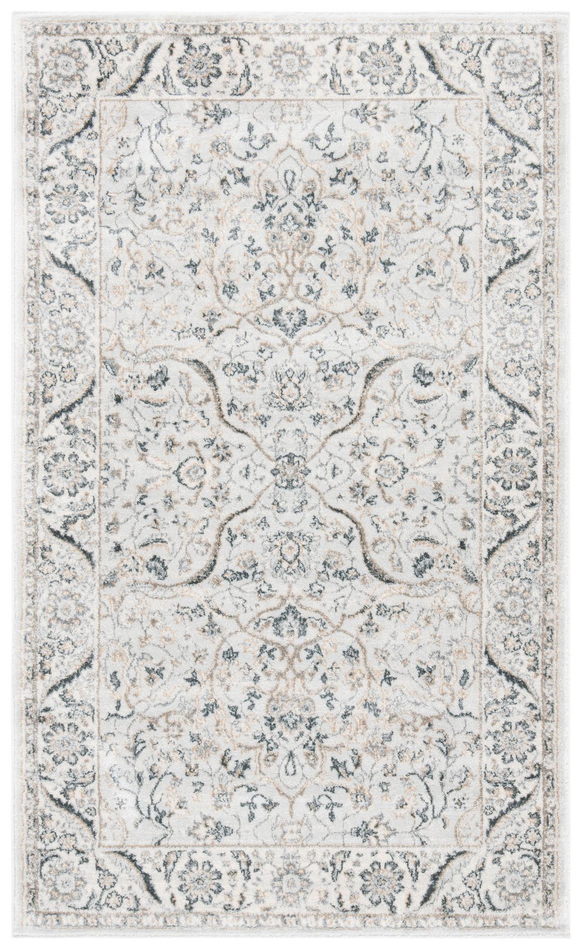 Safavieh Isabella Isa912F Light Grey/Cream Rug - Safavieh - isa912f - 24