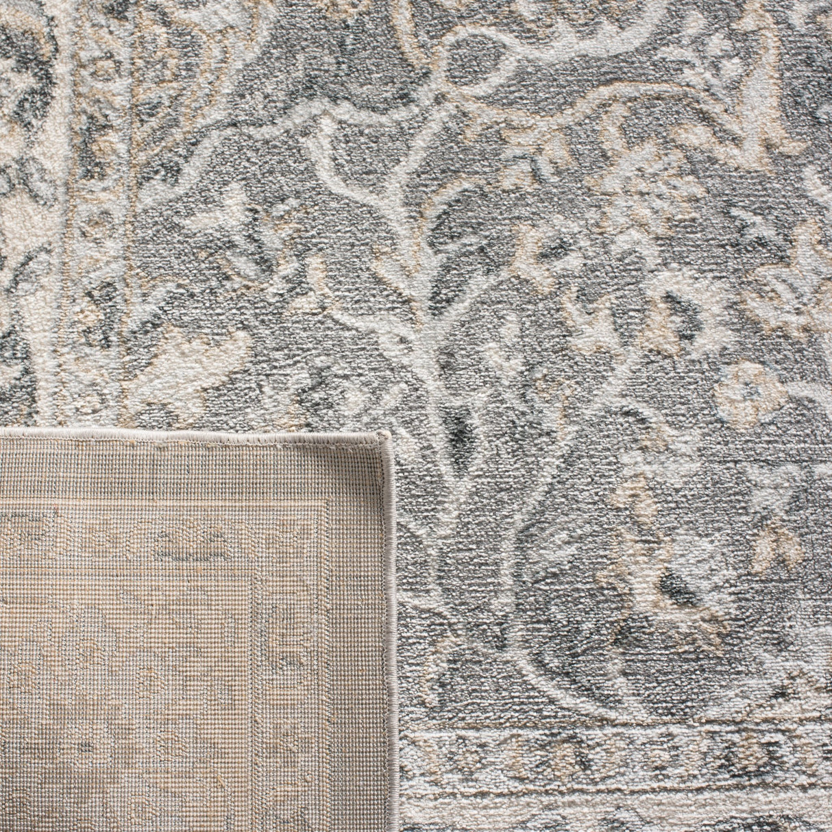 Safavieh Isabella Isa912H Grey/Dark Grey Rug - Safavieh - isa912h - 7r