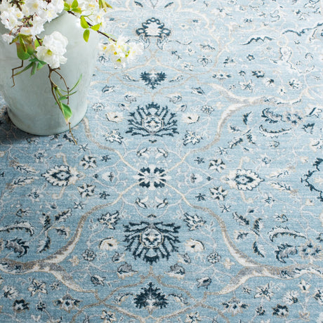 Safavieh Isabella Isa912M Light Blue/Cream Rug - Safavieh - isa912m - 7r