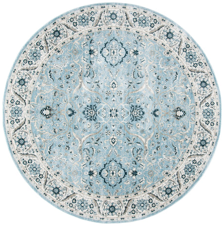 Safavieh Isabella Isa912M Light Blue/Cream Rug - Safavieh - isa912m - 7r