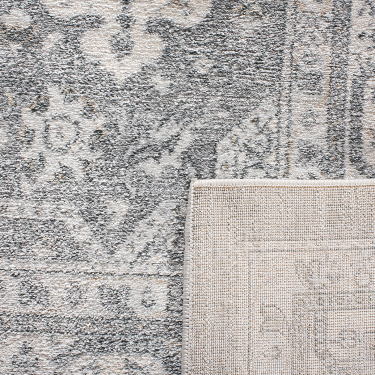 Safavieh Isabella Isa916F Grey/Cream Rug - Safavieh - isa916f - 4r