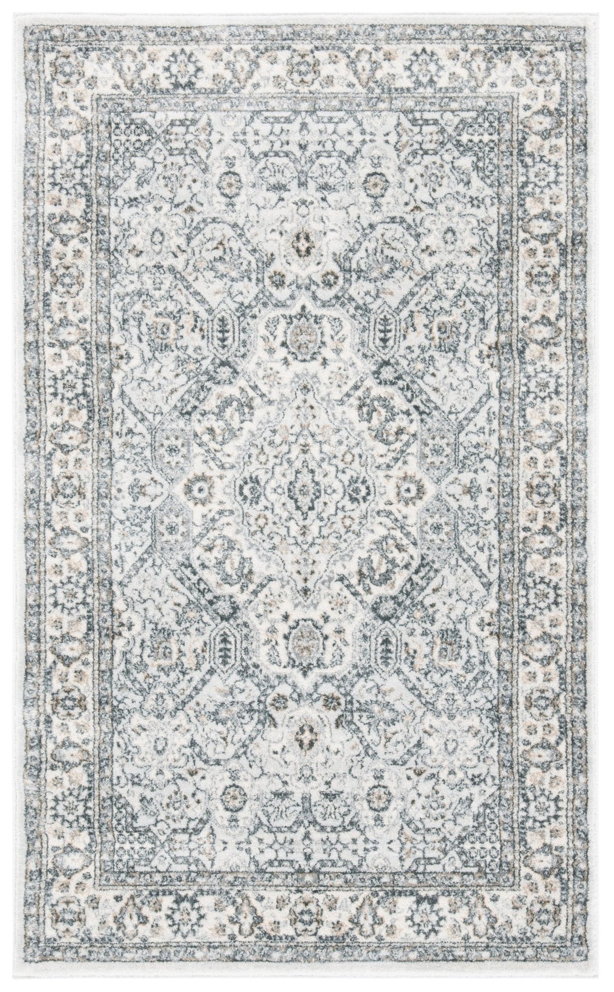 Safavieh Isabella Isa916G Grey/Cream Rugs - Safavieh - isa916g - 7r