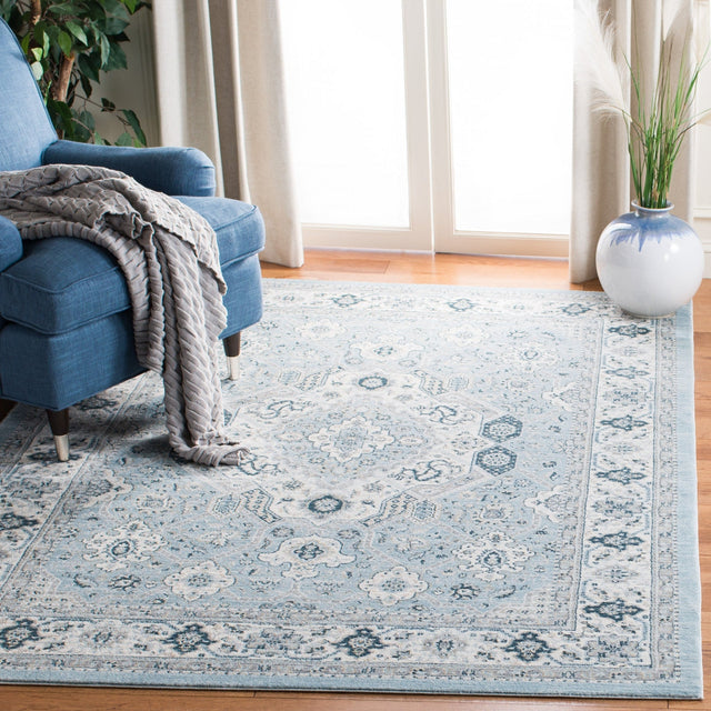 Safavieh Isabella Isa916M Blue/Creme Rug - Safavieh - isa916m - 4