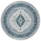 Safavieh Isabella Isa919A Cream/Dark Blue Rug - Safavieh - isa919a - 4r