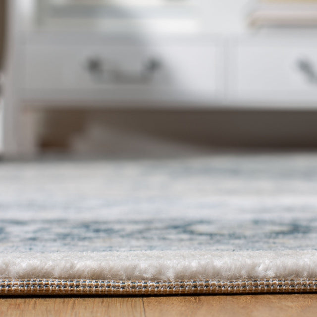 Safavieh Isabella Isa919A Cream/Dark Blue Rug - Safavieh - isa919a - 4r