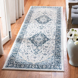 Safavieh Isabella Isa919A Cream/Dark Blue Rug - Safavieh - isa919a - 4r