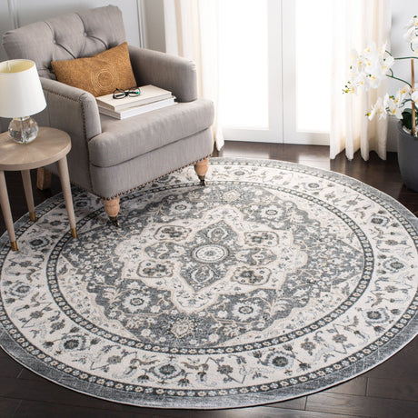 Safavieh Isabella Isa936F Grey/Cream Rug - Safavieh - isa936f - 4sq