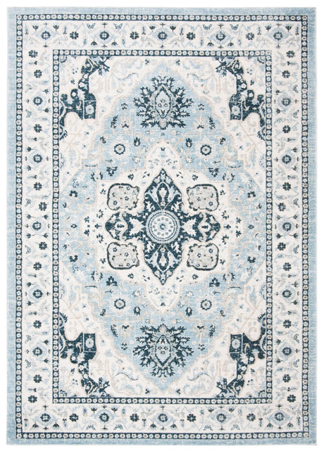 Safavieh Isabella Isa936M Light Blue/Cream Rug - Safavieh - isa936m - 3