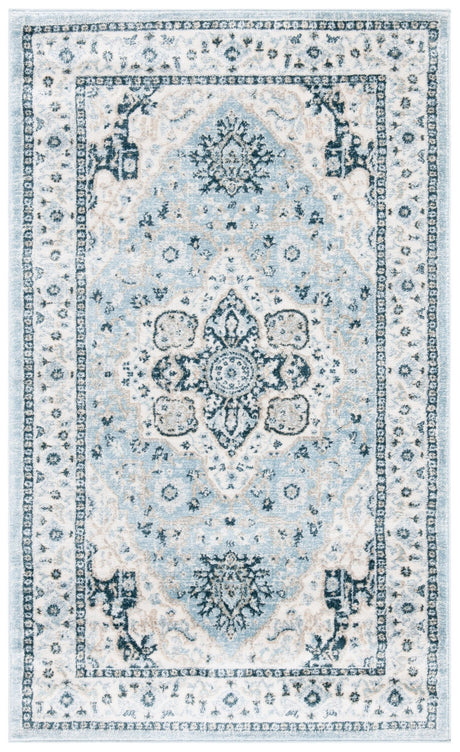 Safavieh Isabella Isa936M Light Blue/Cream Rug - Safavieh - isa936m - 7r